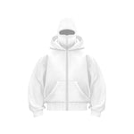 Peywa Fleece-Lined Double Hood Street Style Hoodie – Lamiyamal Design
