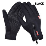 Peywa Winter Touchscreen Motorcycle Gloves – Waterproof & Fleece Lined