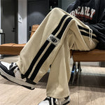 Men’s Autumn Straight Loose Pants – Wide Leg Leisure Sports Trousers