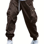 Men’s Multi-Pocket Cargo Pants – Casual Hip-Hop Streetwear Trousers