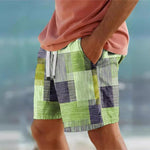 Men’s Digital Print Casual Shorts – Trendy Youth Streetwear