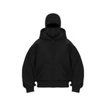 Peywa Fleece-Lined Double Hood Street Style Hoodie – Lamiyamal Design