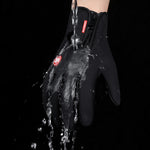 Peywa Winter Touchscreen Motorcycle Gloves – Waterproof & Fleece Lined