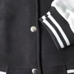 Peywa Men’s Baseball Jacket – Casual Cotton Loose Streetwear Coat