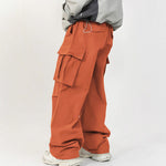 Men’s Casual Loose Cargo Pants – 3D Pocket Street Overalls