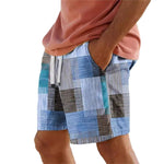 Men’s Digital Print Casual Shorts – Trendy Youth Streetwear