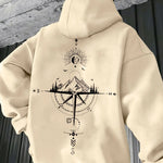 Men’s Autumn Winter Hoodie – Trendy Casual Drawstring Sweatshirt