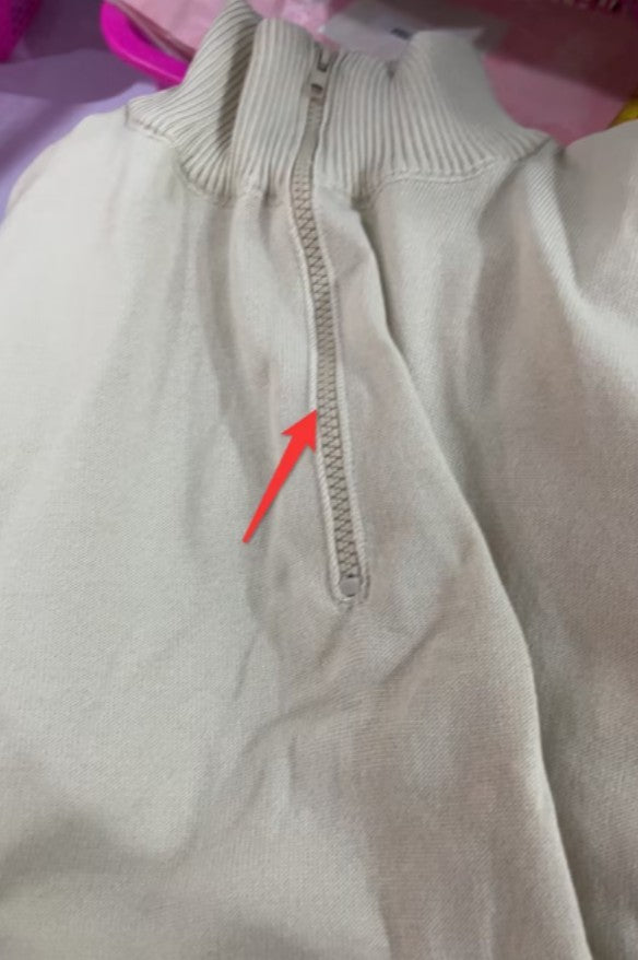 Peywa Men’s Stand Collar Zipper Sweater – Winter Knitted Long Sleeve