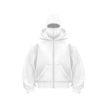 Peywa Fleece-Lined Double Hood Street Style Hoodie – Lamiyamal Design