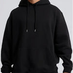Peywa Men’s Solid Color Hooded Jumper – Casual Stylish Hoodie