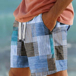Men’s Digital Print Casual Shorts – Trendy Youth Streetwear