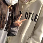 Men’s American Hooded Sweater – Plus Velvet Loose Winter Hoodie